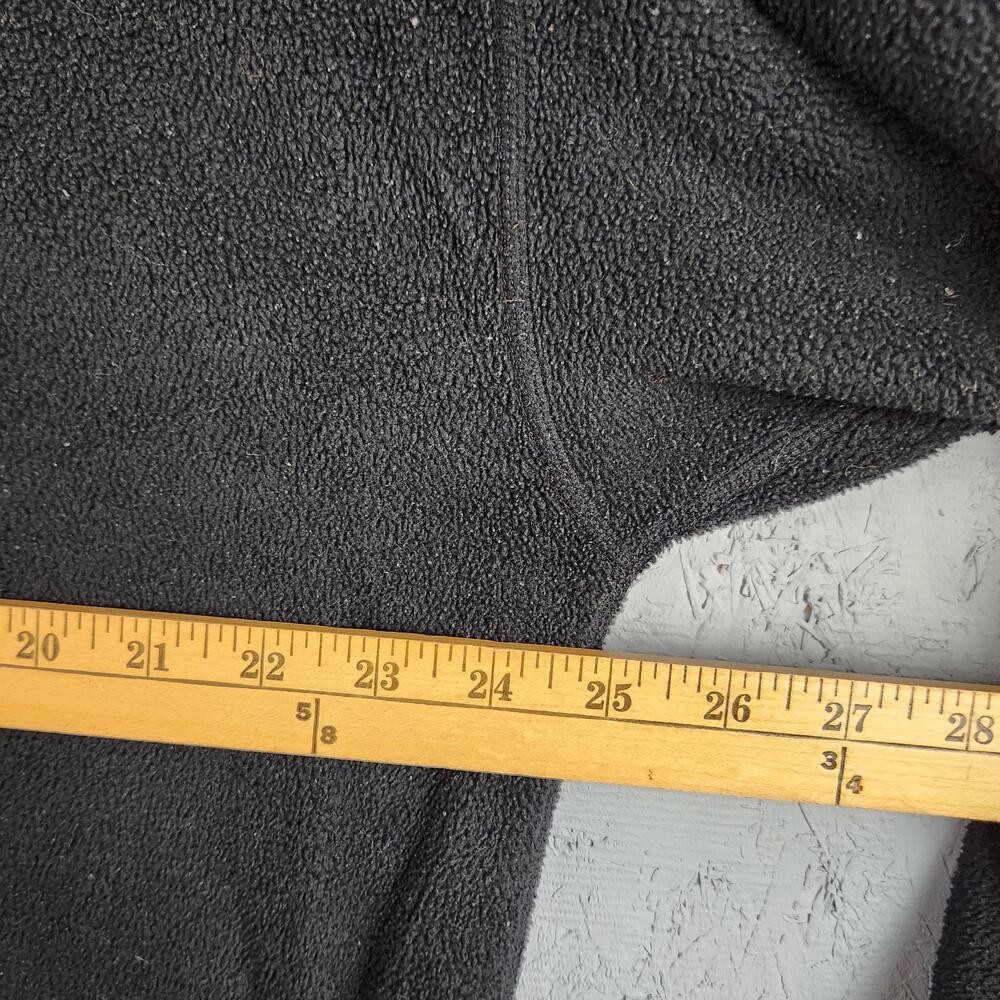 Vintage Nautica Competition Pullover Mens 2XL Black NAUTECH Fleece Half Zip USA - Picture 11 of 14